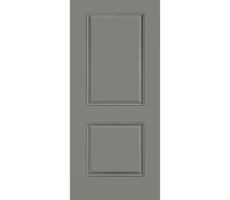 Columbus 2 Panel Square Steel Entry Door