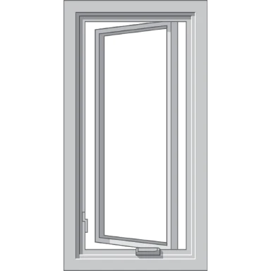 Columbus Pella Hurricane Shield Series Vinyl Casement Window