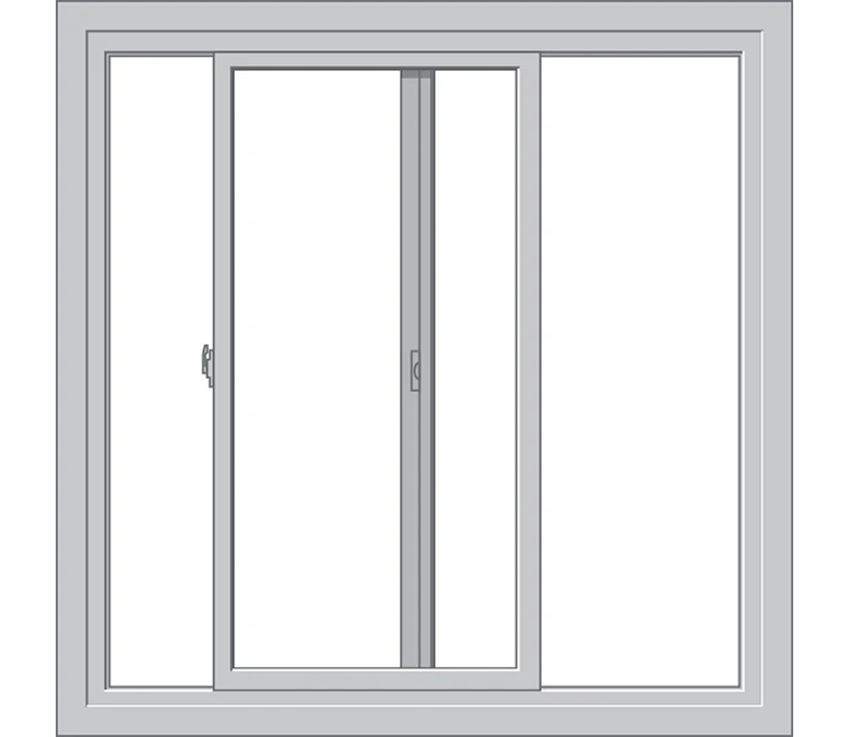 Columbus Pella Hurricane Shield Series Vinyl Sliding Window